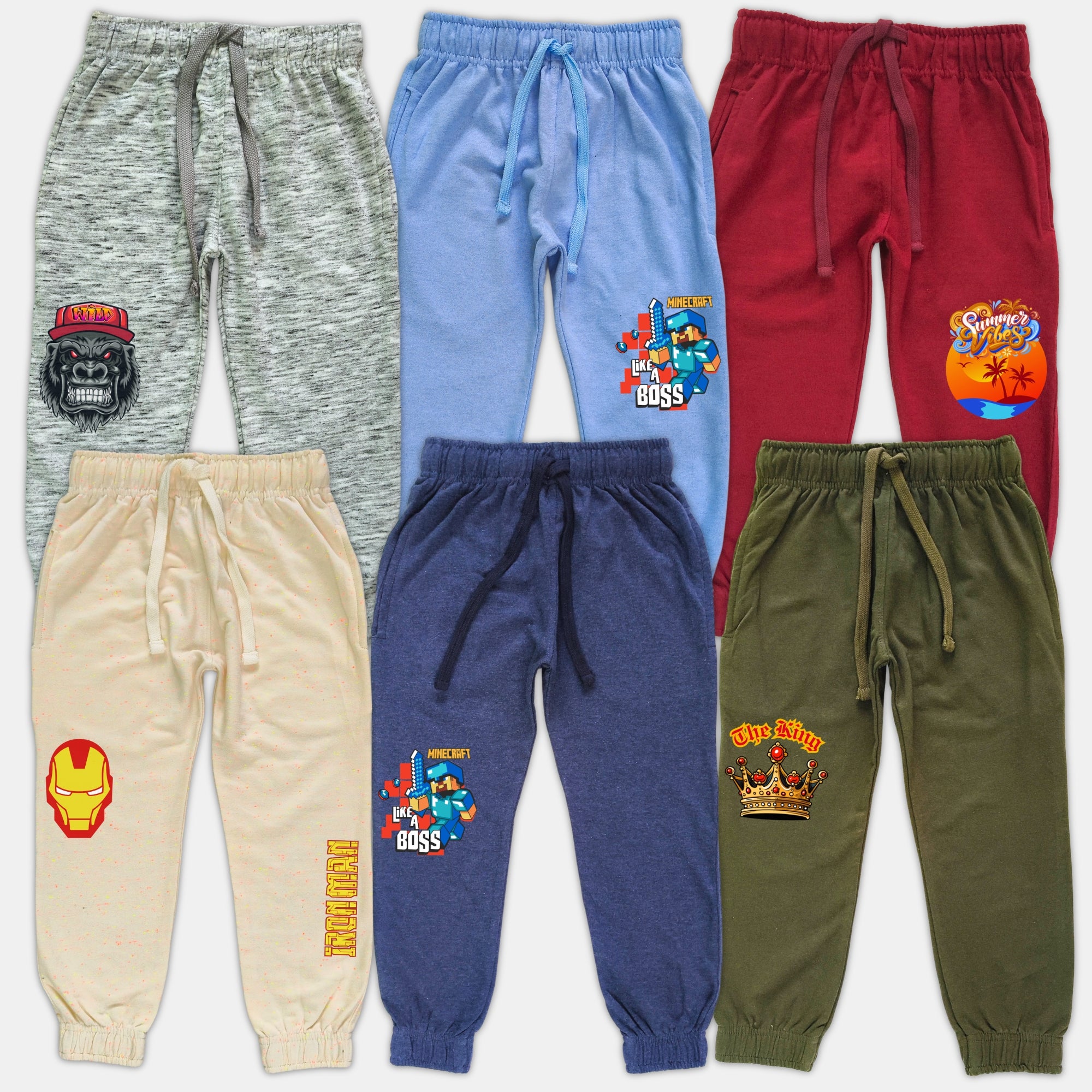 # 15+15A/Lot2 - Boy Loopknit Joggers