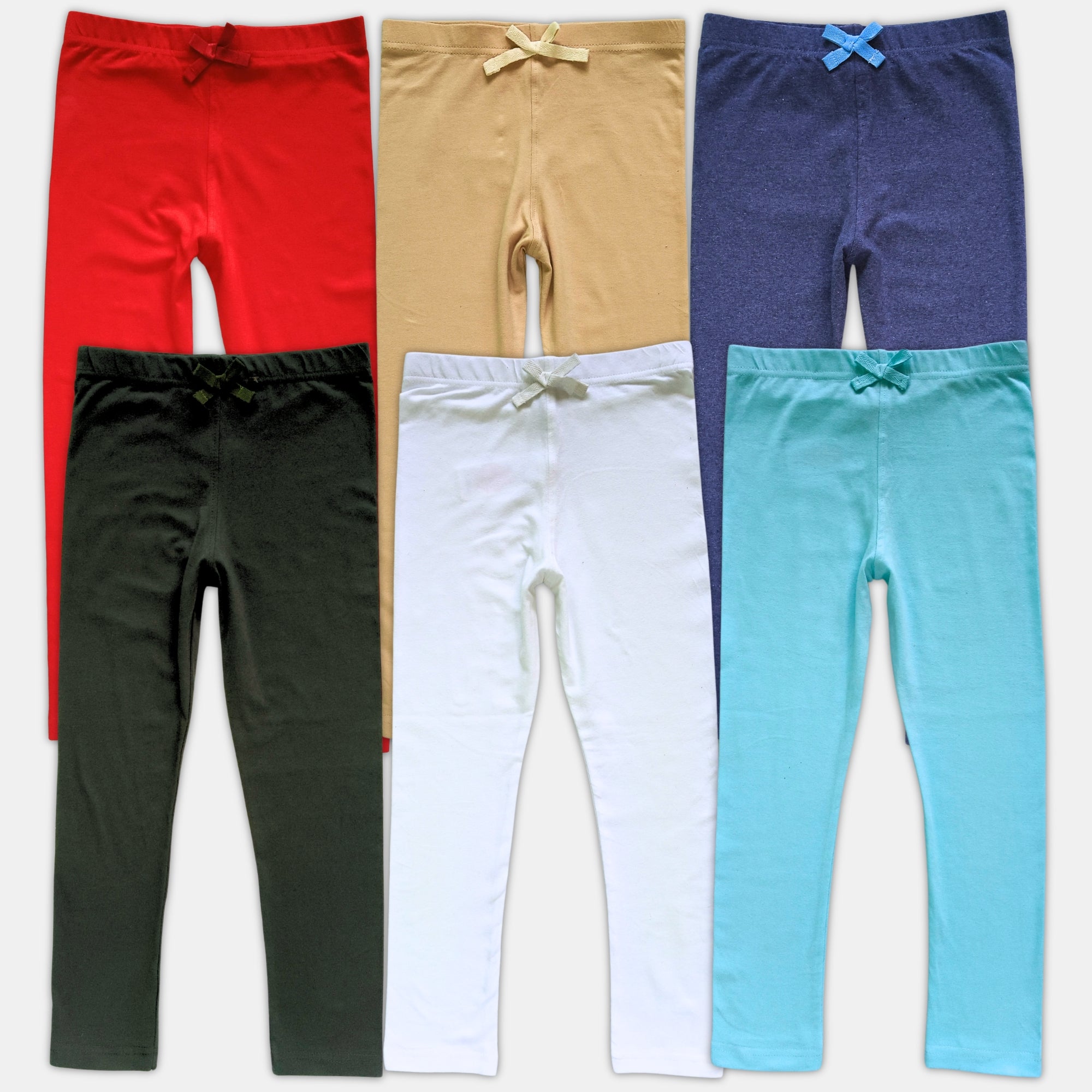 # 14/Lot3 - Girl 4-Way Leggings - Plain