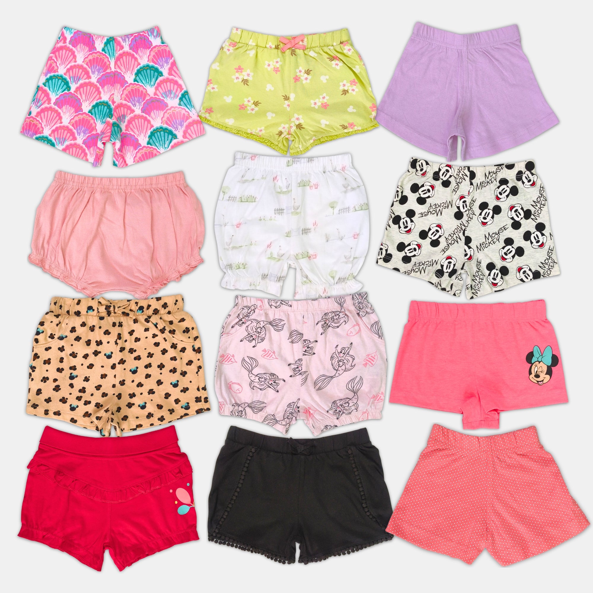 # 30B/Lot1 - Baby Girl Shorts