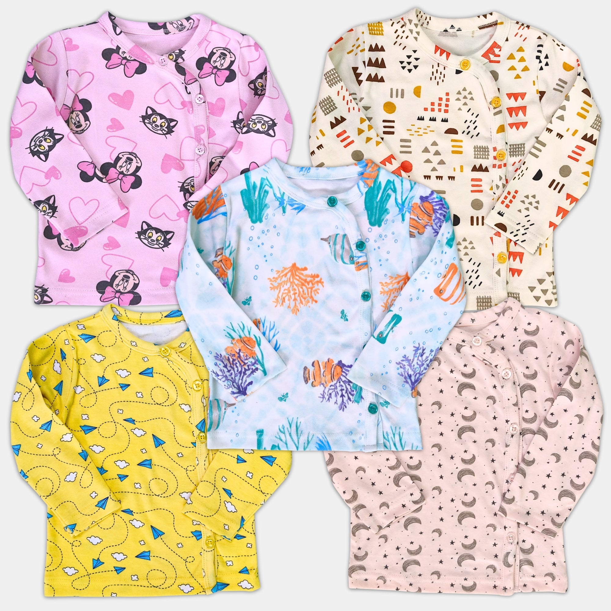 # 1V/Lot5 - Baby Tops, FS