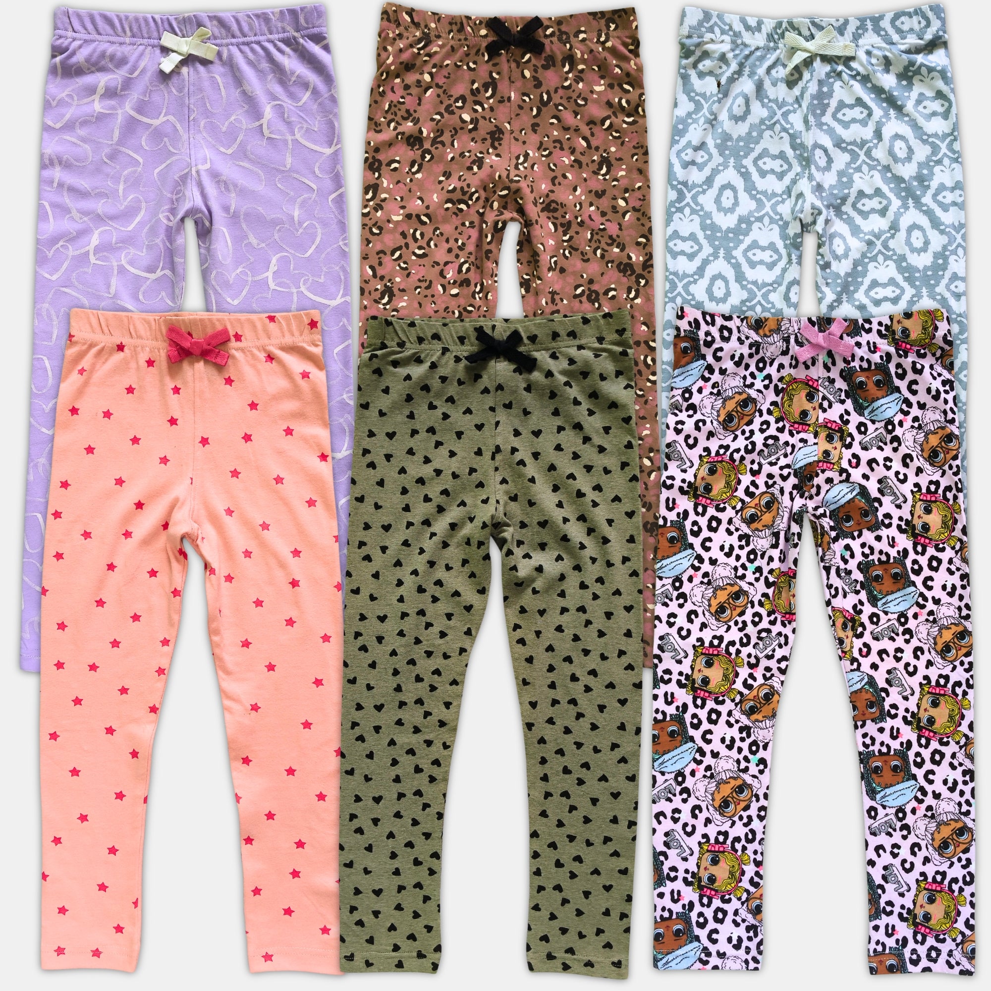 # 10Y/Lot1 - Girl 4-Way Leggings - Print