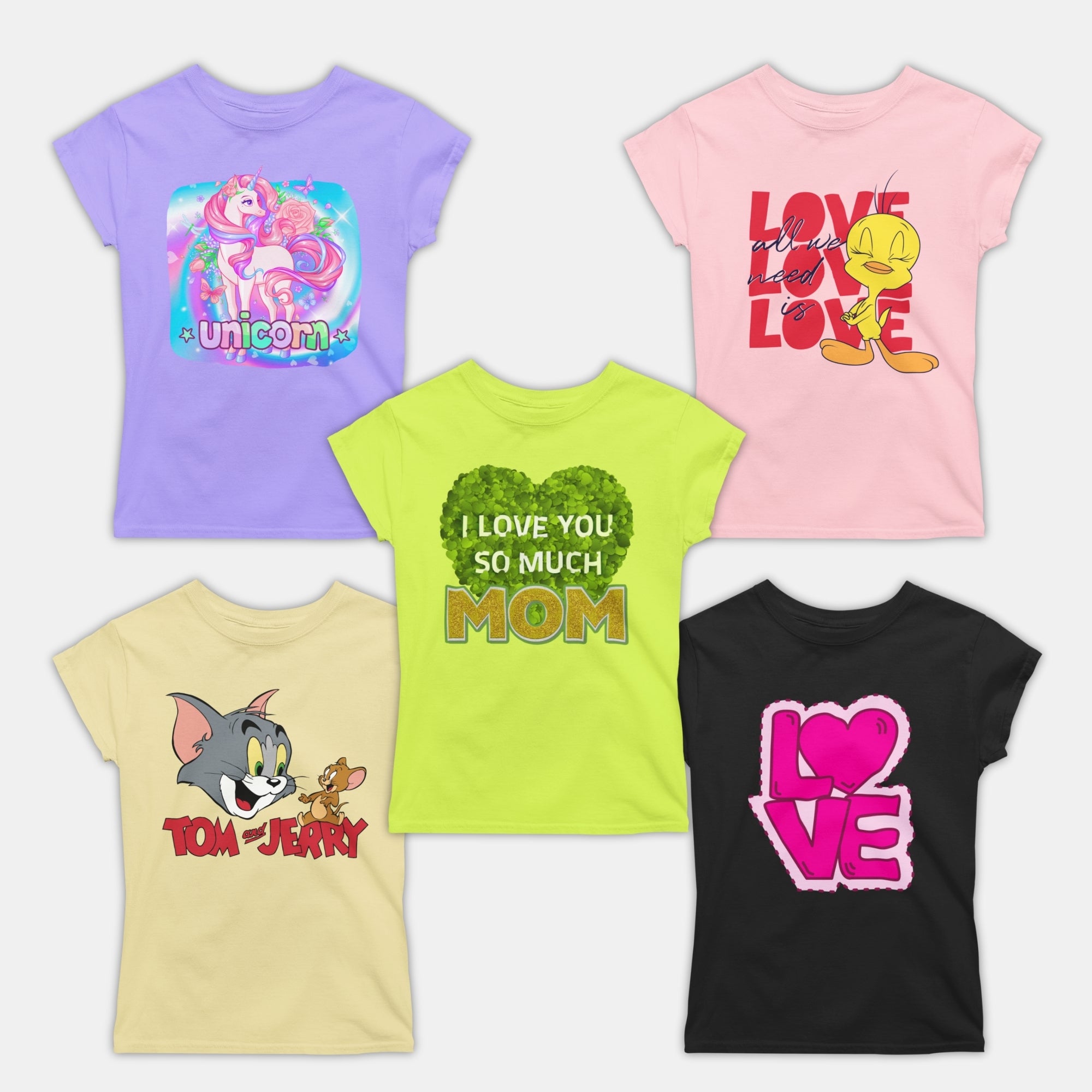 # 6/Lot2 - Girl Ts, HS