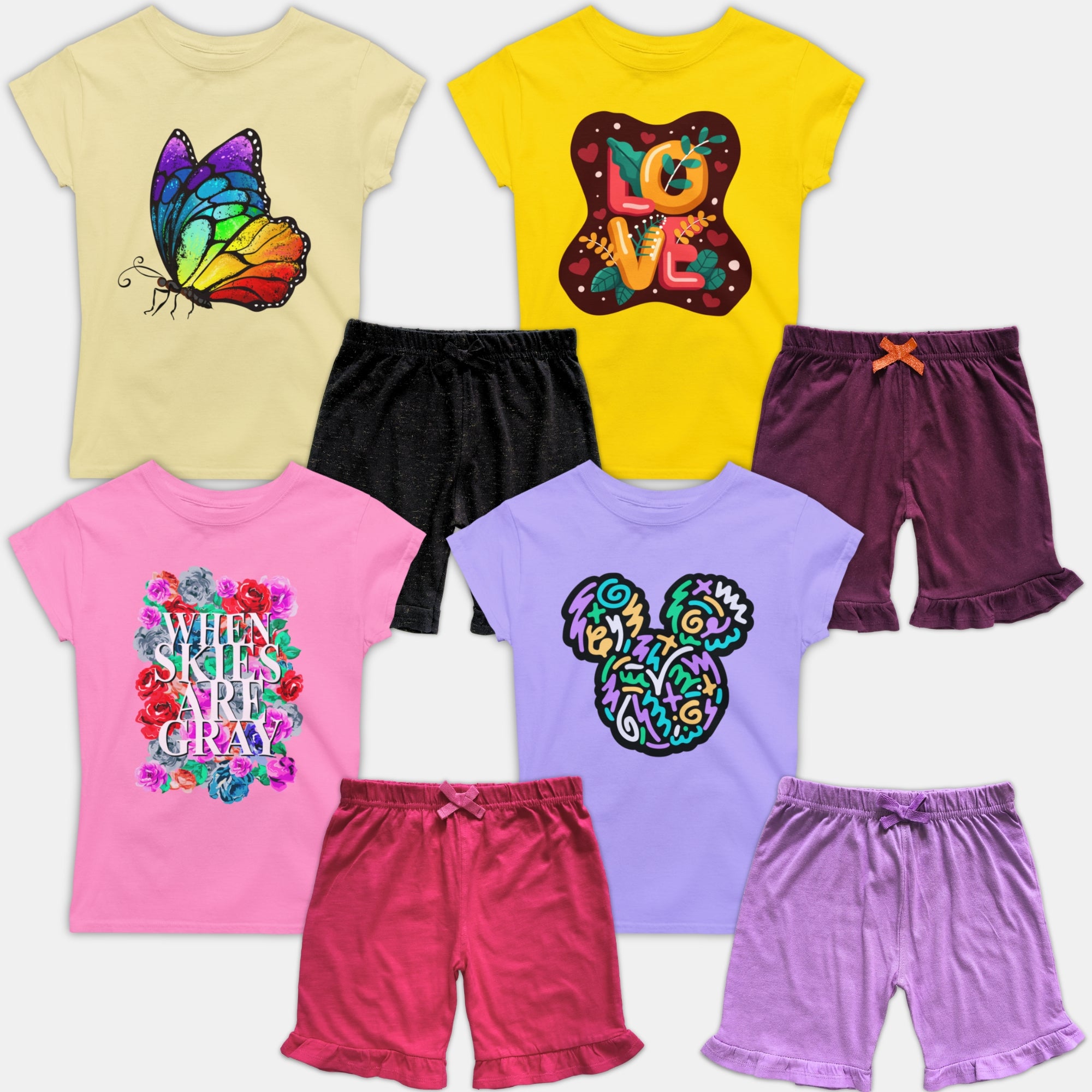 # 6+13D/Lot2A - Girl 2 Pc Sets