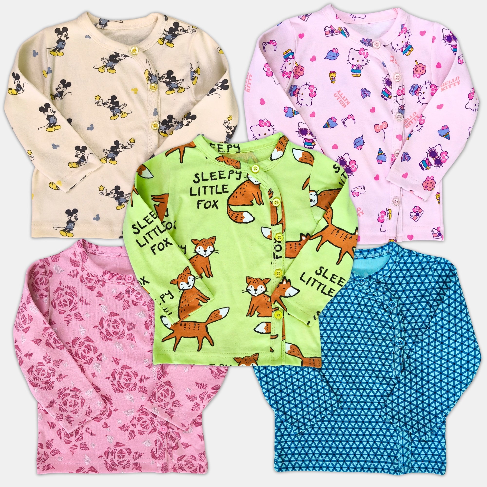 # 1V/Lot5 - Baby Tops, FS