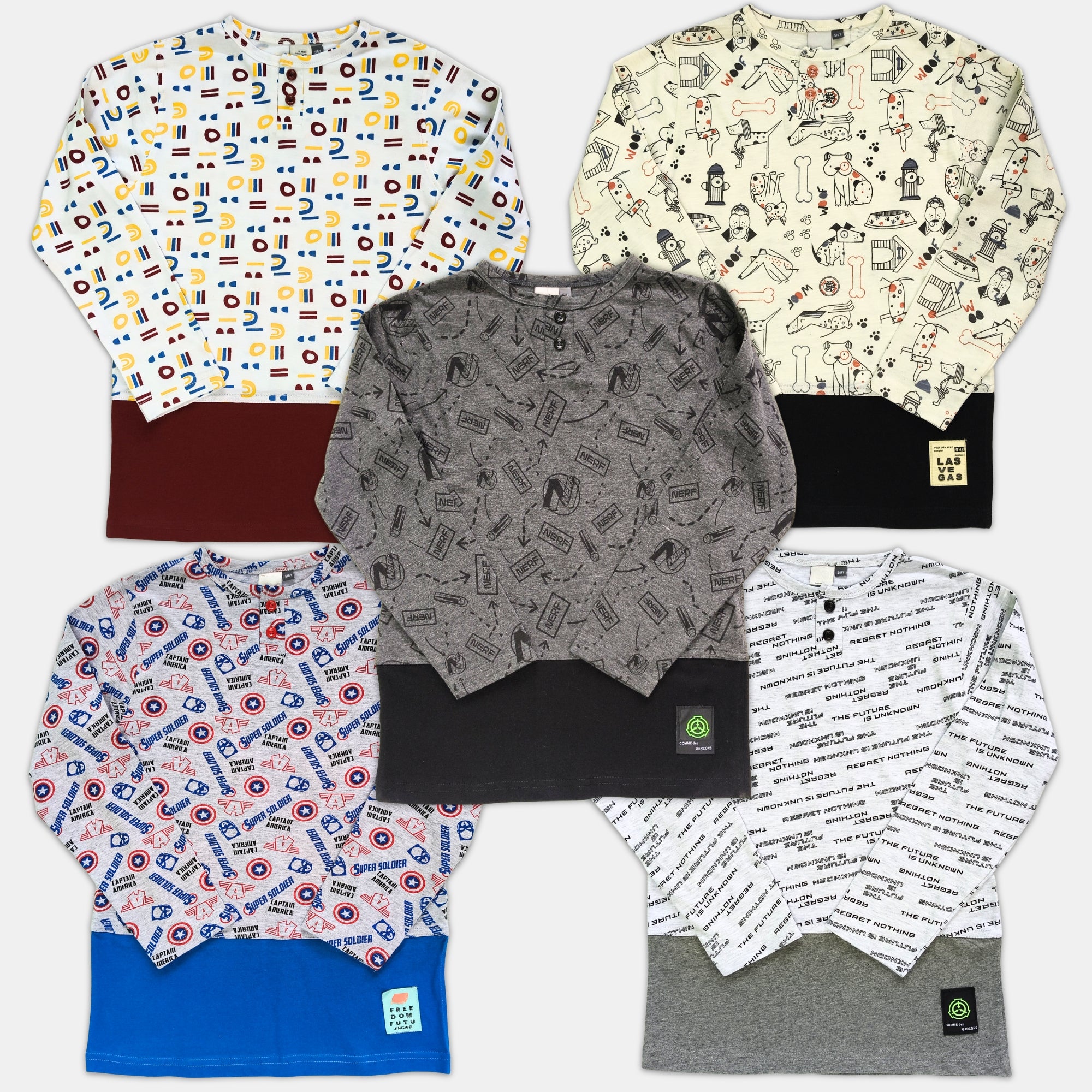 # 9X/Lot1F - Boy Ts, FS