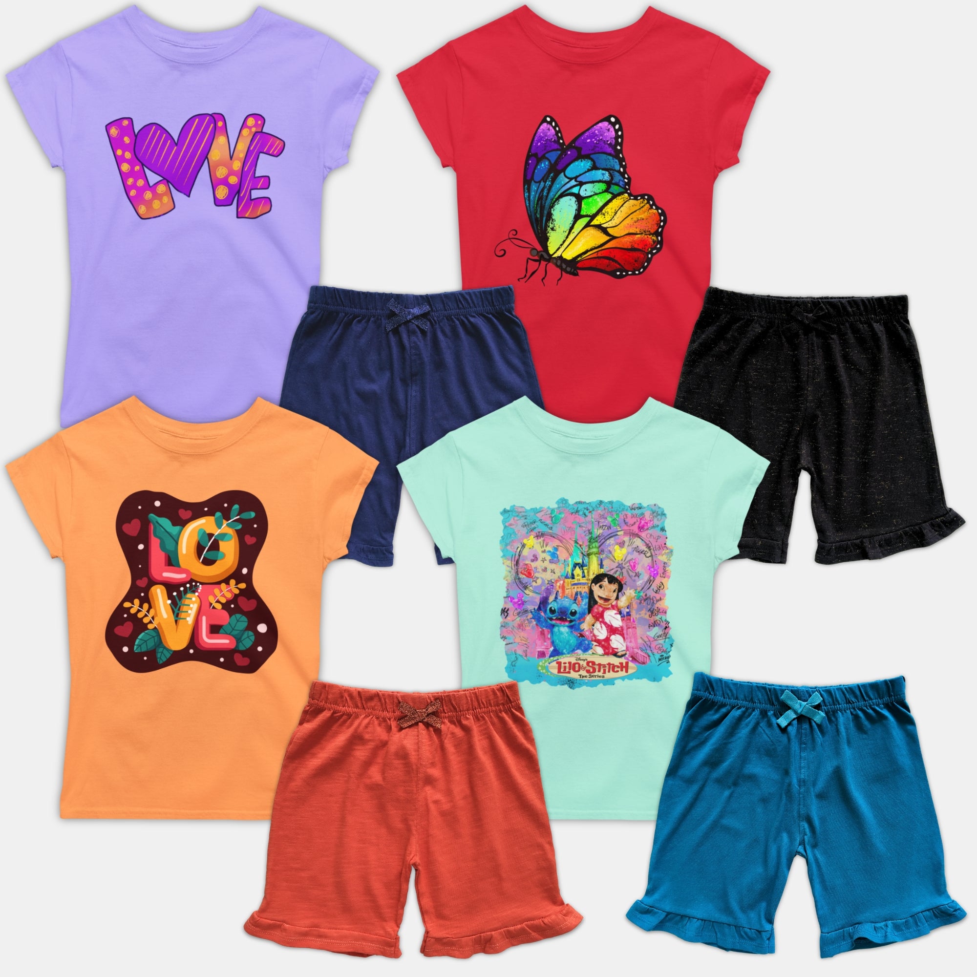 # 6+13D/Lot1A - Girl 2 Pc Sets