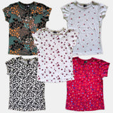 # 5/Lot1 - Girl Print AOP Tops, HS