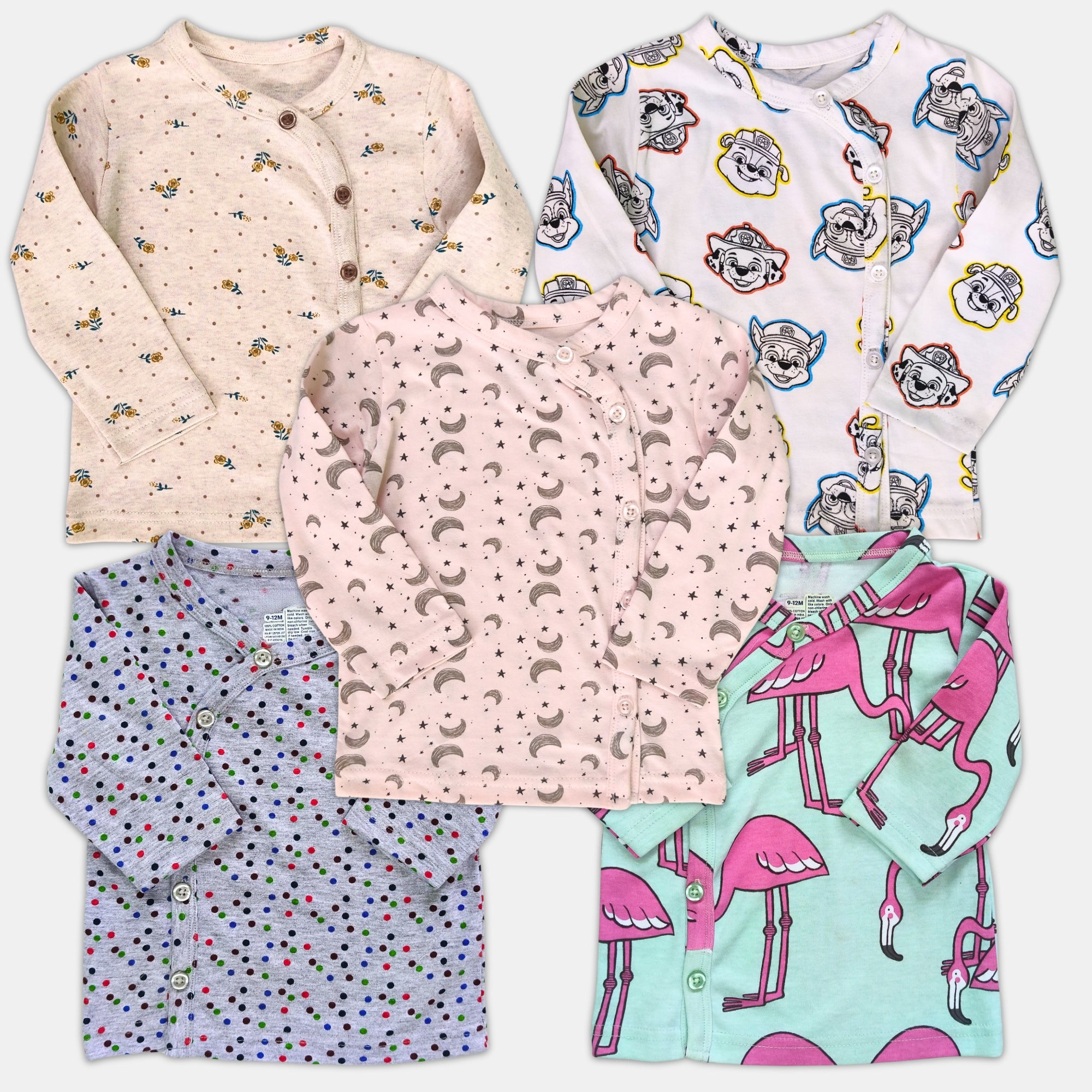 # 1V/Lot5 - Baby Tops, FS