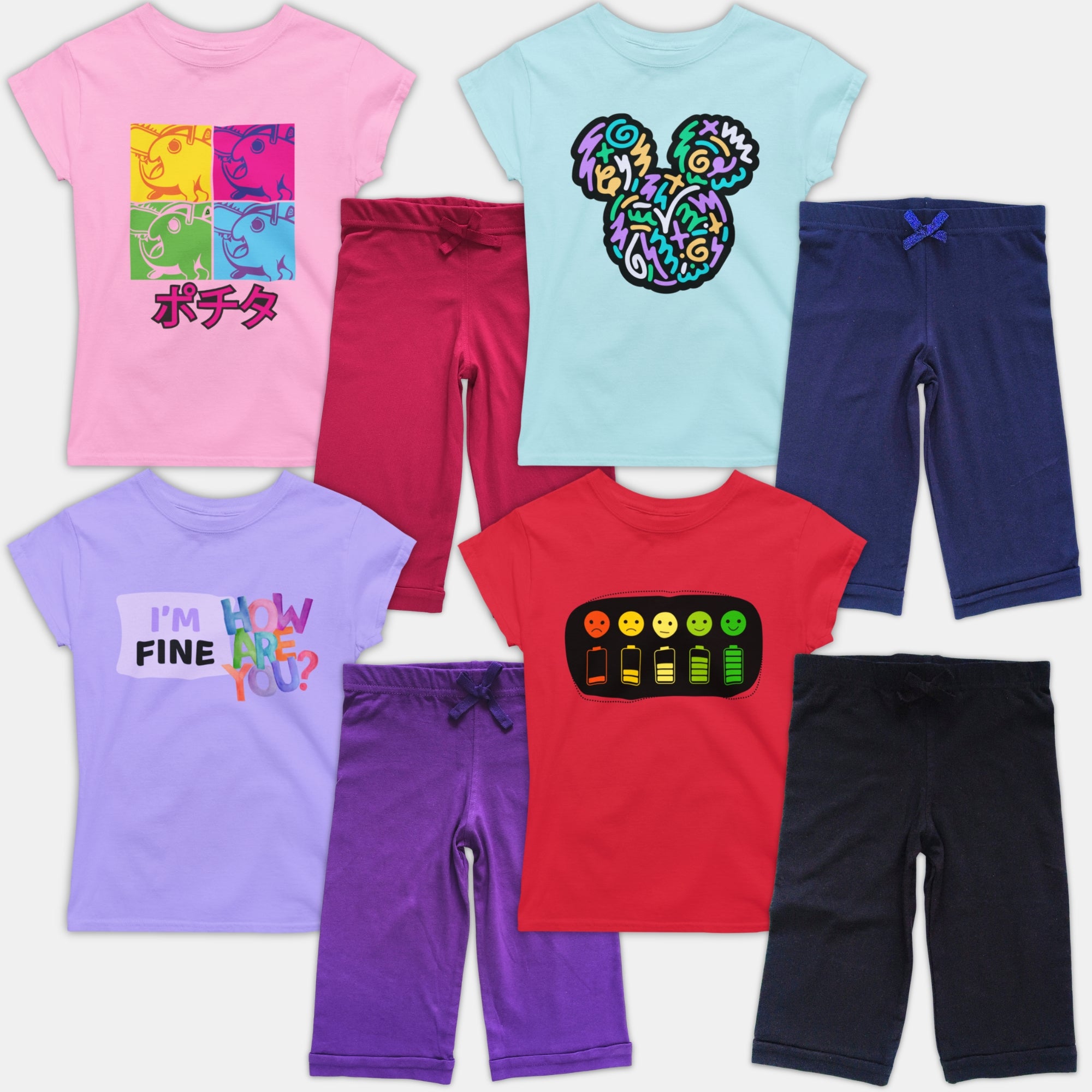 # 6+13B/Lot2A - Girl 2 Pc Sets