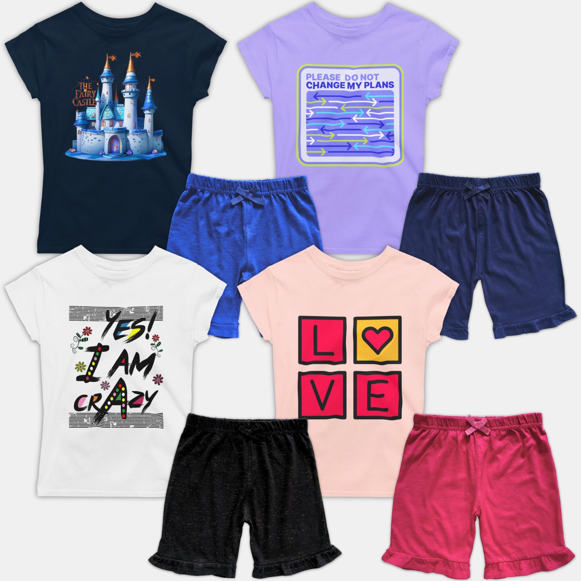 # 6+13D/Lot2A - Girl 2 Pc Sets