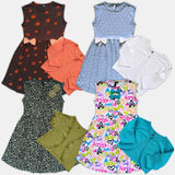 # 39J/Lot1+2 - Girl Dress & Shrug 2 Pc Set