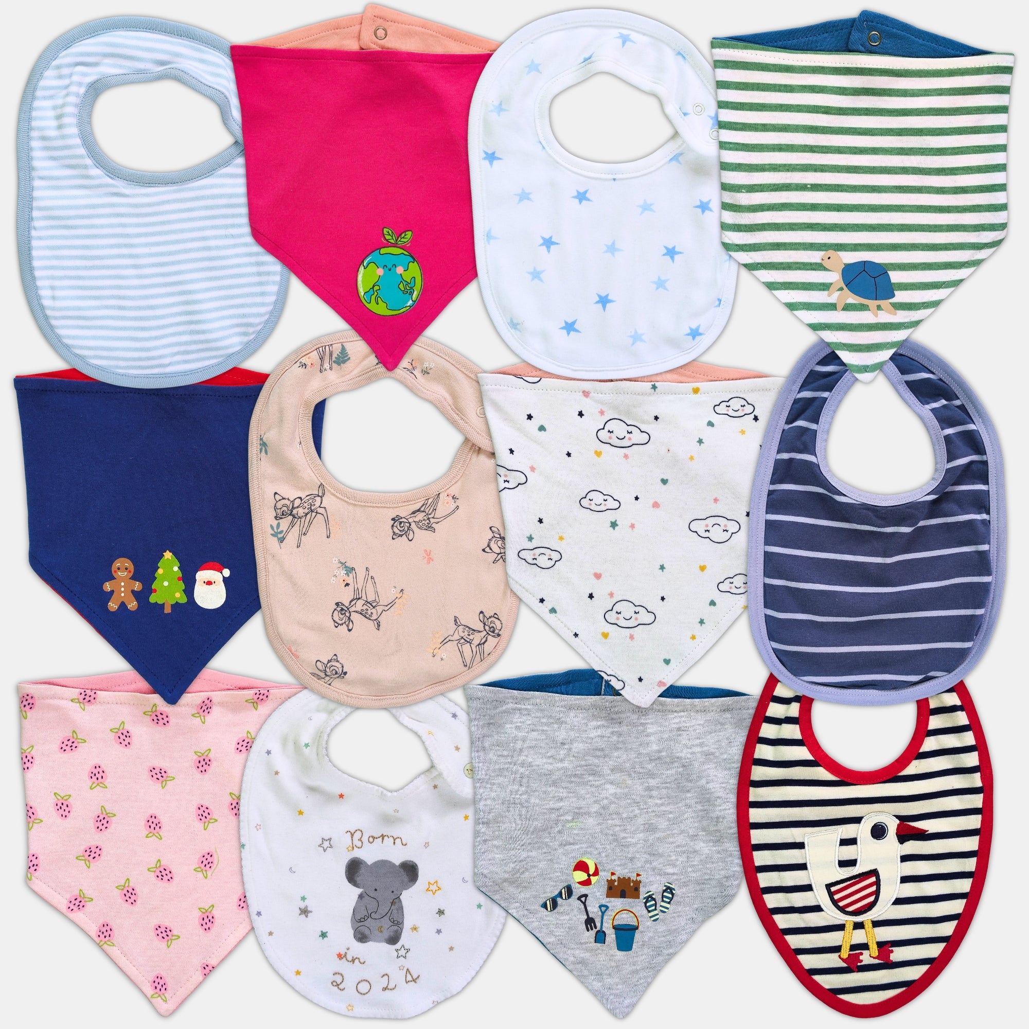 # 16+16A/Lot1+2 - Baby Bibs
