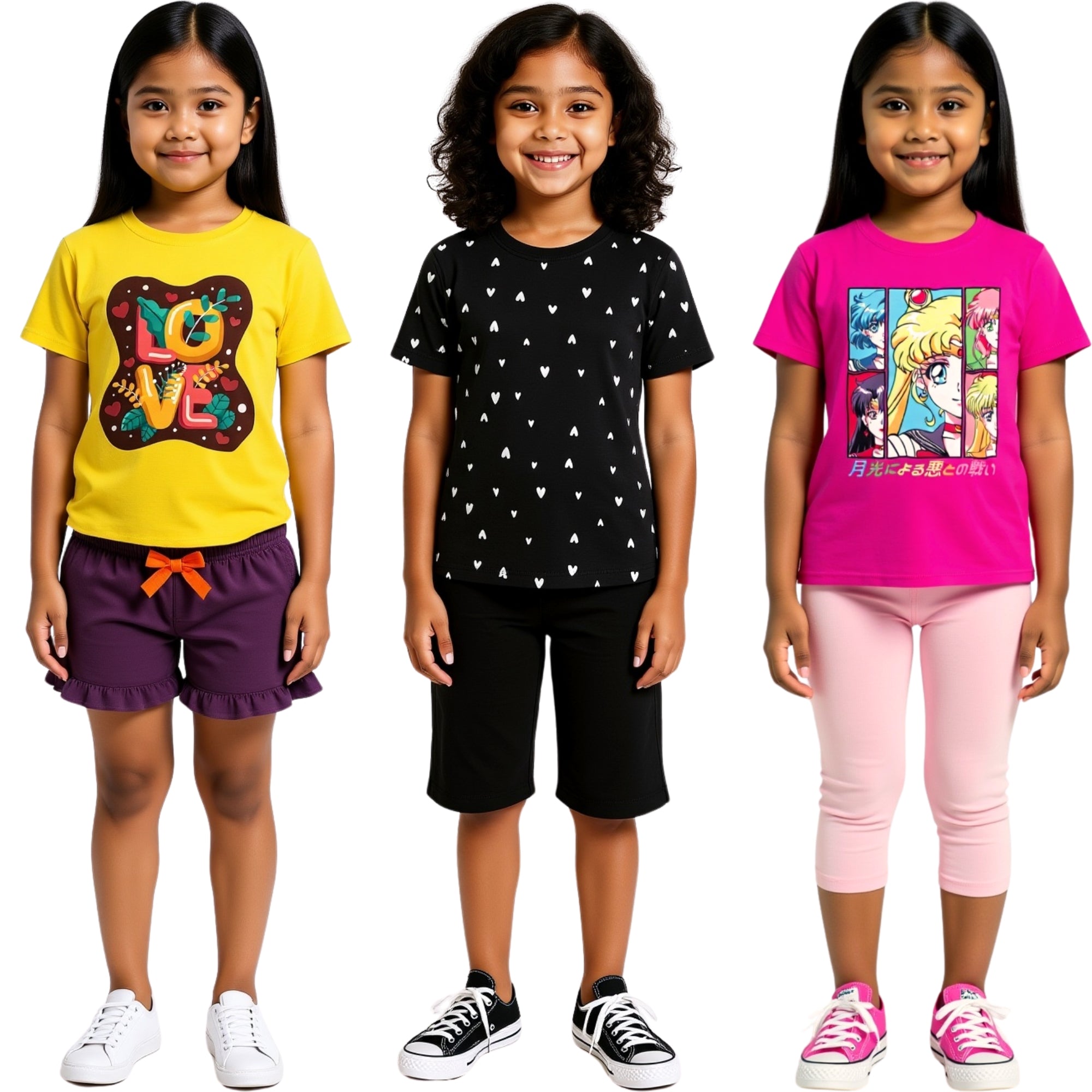 # Girl Custom DTF Printed Ts