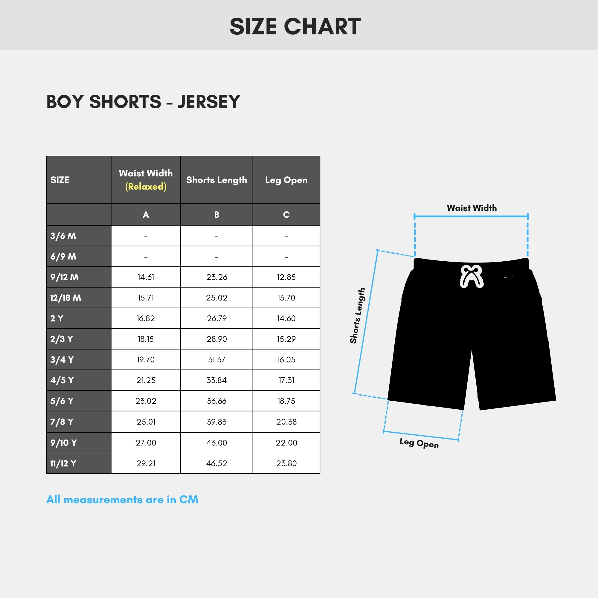 # 30A/Lot1 - Boy Shorts