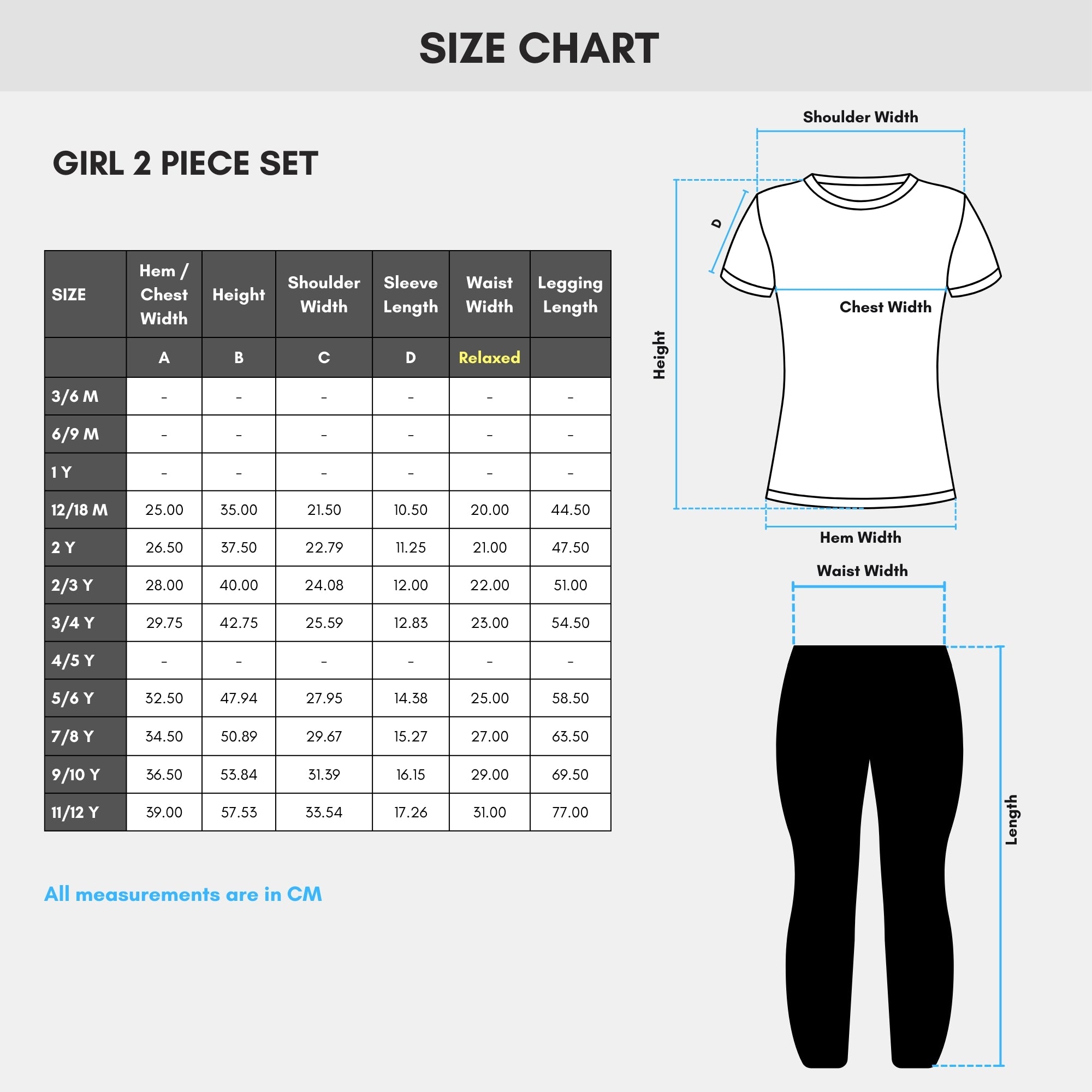 # 6+14/Lot2A - Girl 2 Pc Sets