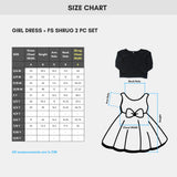 # 39J/Lot1+2 - Girl Dress & Shrug 2 Pc Set