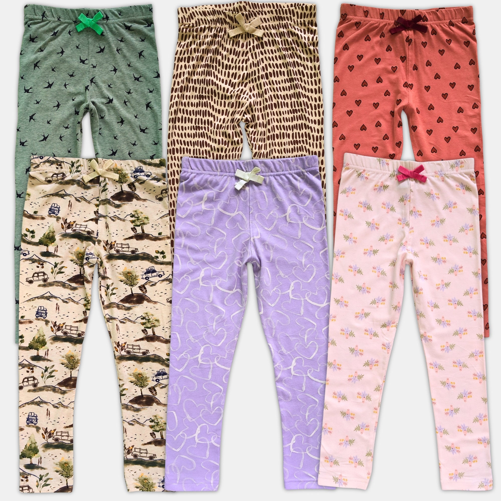 # 10Y/Lot1 - Girl 4-Way Leggings - Print