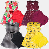 # 39K/Lot1+2 - Girl Dress & Shrug 2 Pc Set
