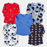 # 6A/Lot1 - Girl Print Tops, 3/4th