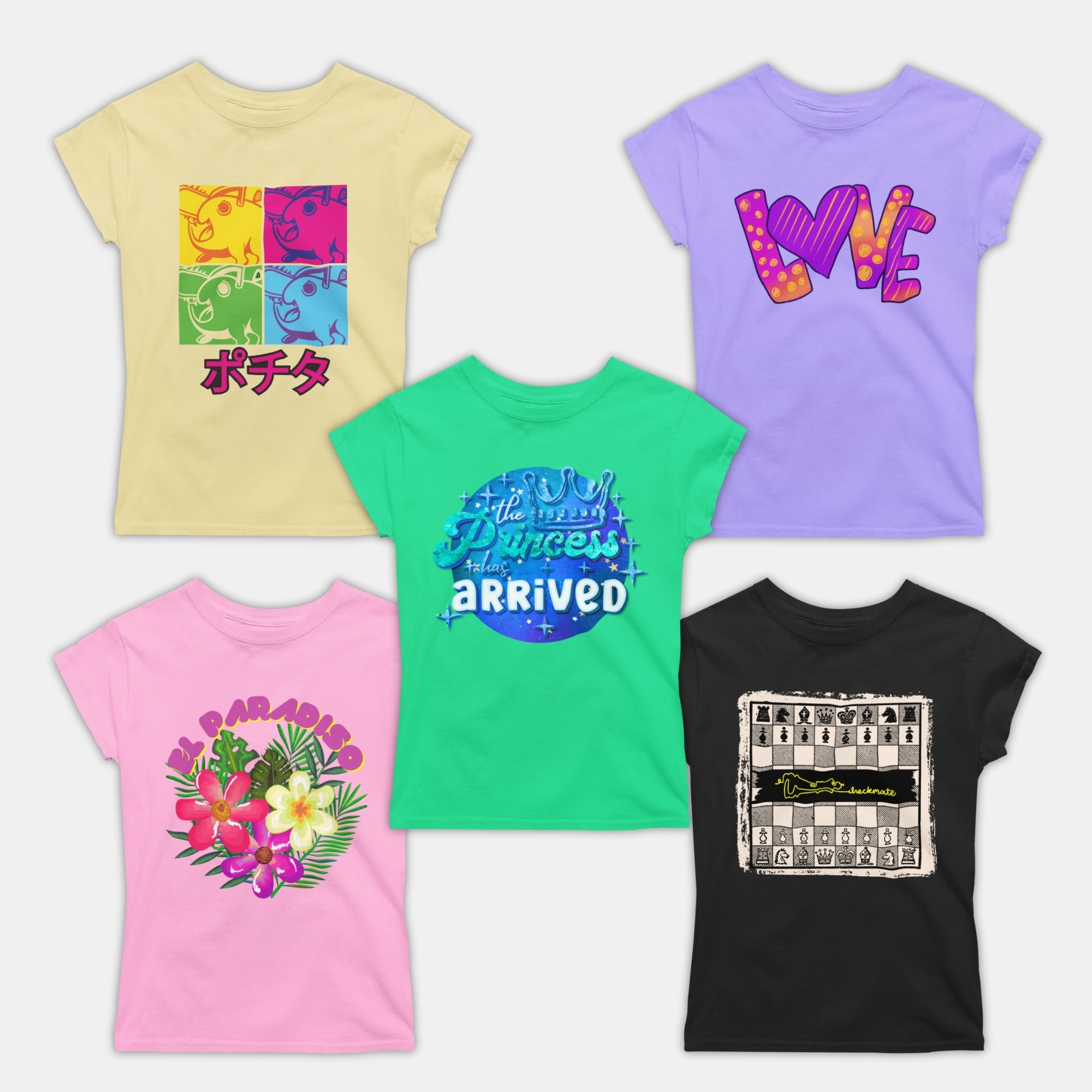 # 6/Lot4 - Girl Ts, HS